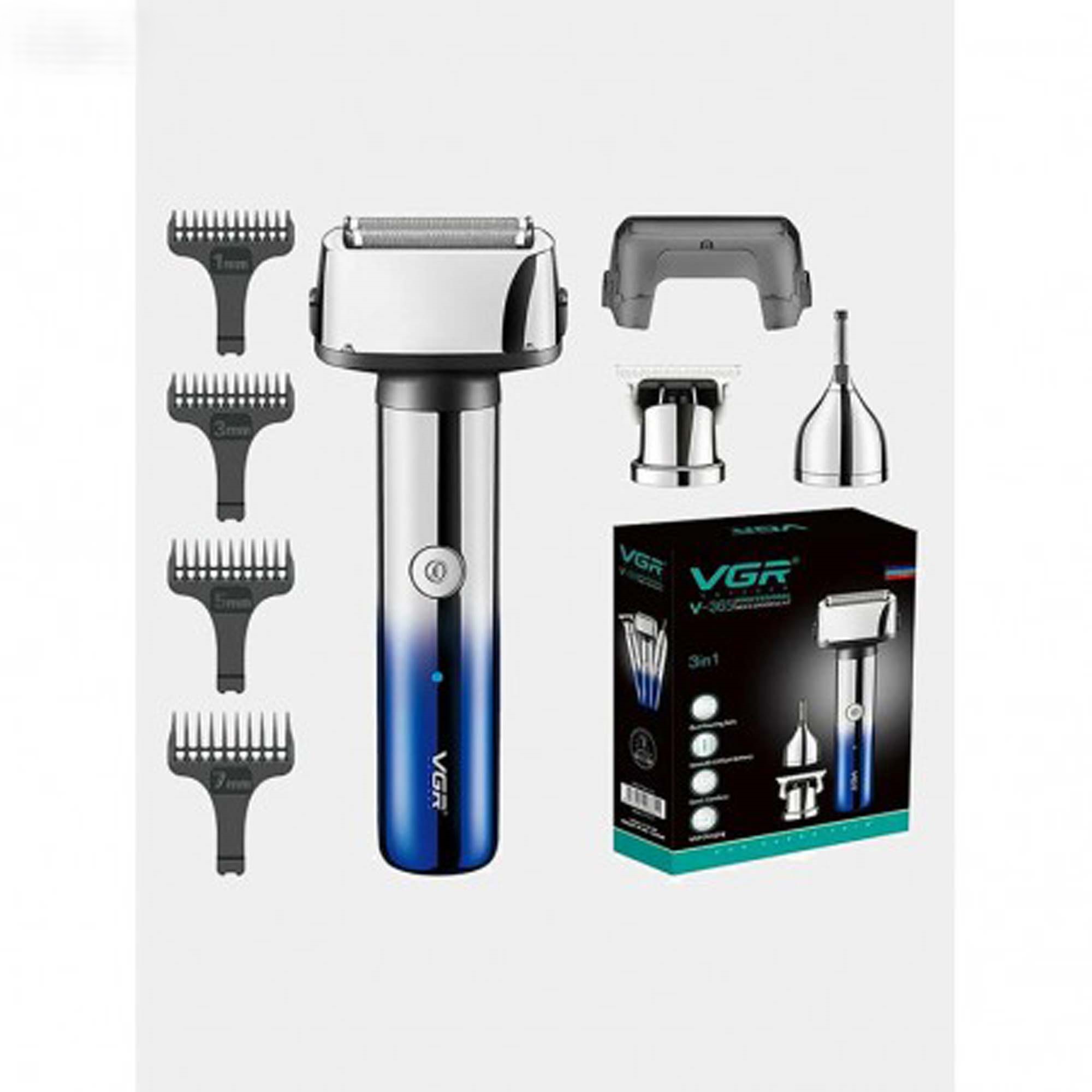 ماشین اصلاح سه کاره وی جی آر مدل V-365