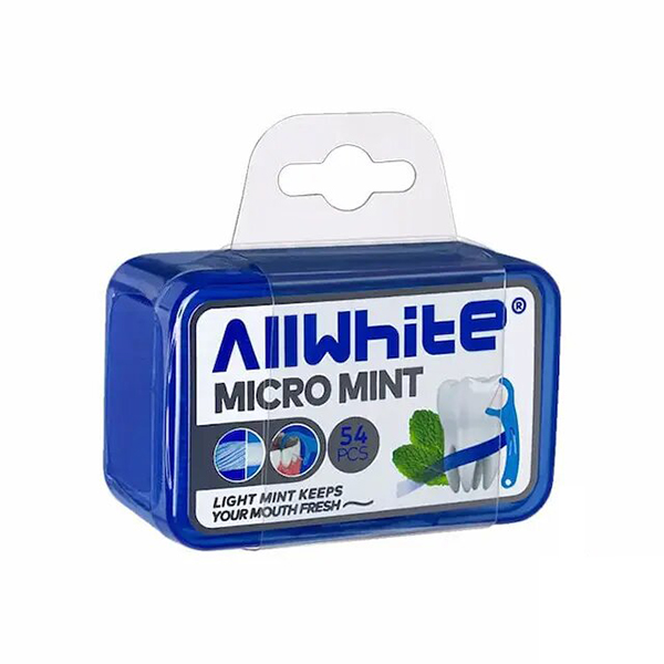 خلال و نخ دندان کمانی 54 عددی آل وایت Allwhite