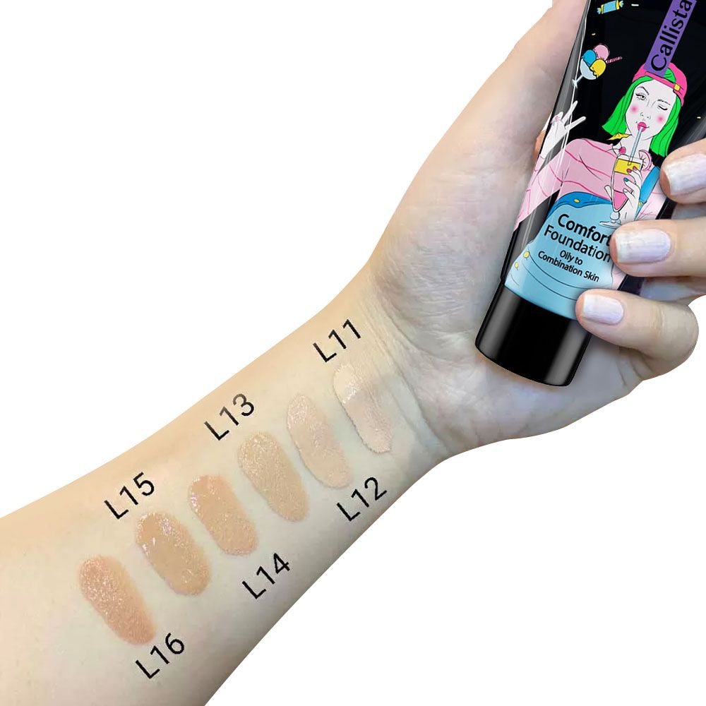 کرم پودر کامفورت کالیستا Callista Comfort Foundation - Image 8