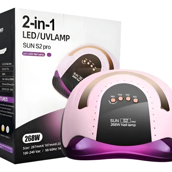 دستگاه یو وی UV/LED ناخن سان مدل Sun S2 Pro (268 وات)