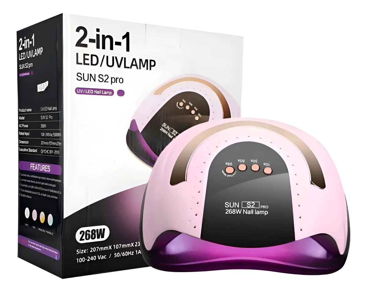 دستگاه یو وی UV/LED ناخن سان مدل Sun S2 Pro (268 وات)