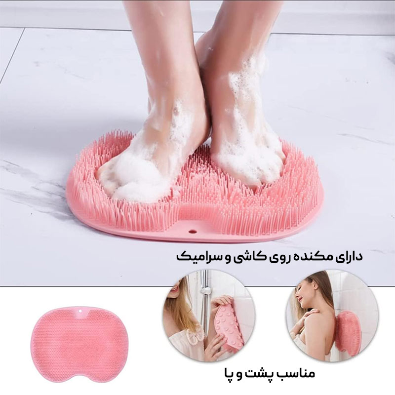 لیف سیلیکونی دیواری پشت و پا - Image 2