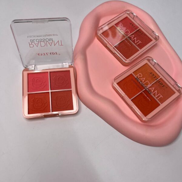 پالت رژگونه چهار رنگ آنی لیدی Any Lady Radiant Blossom