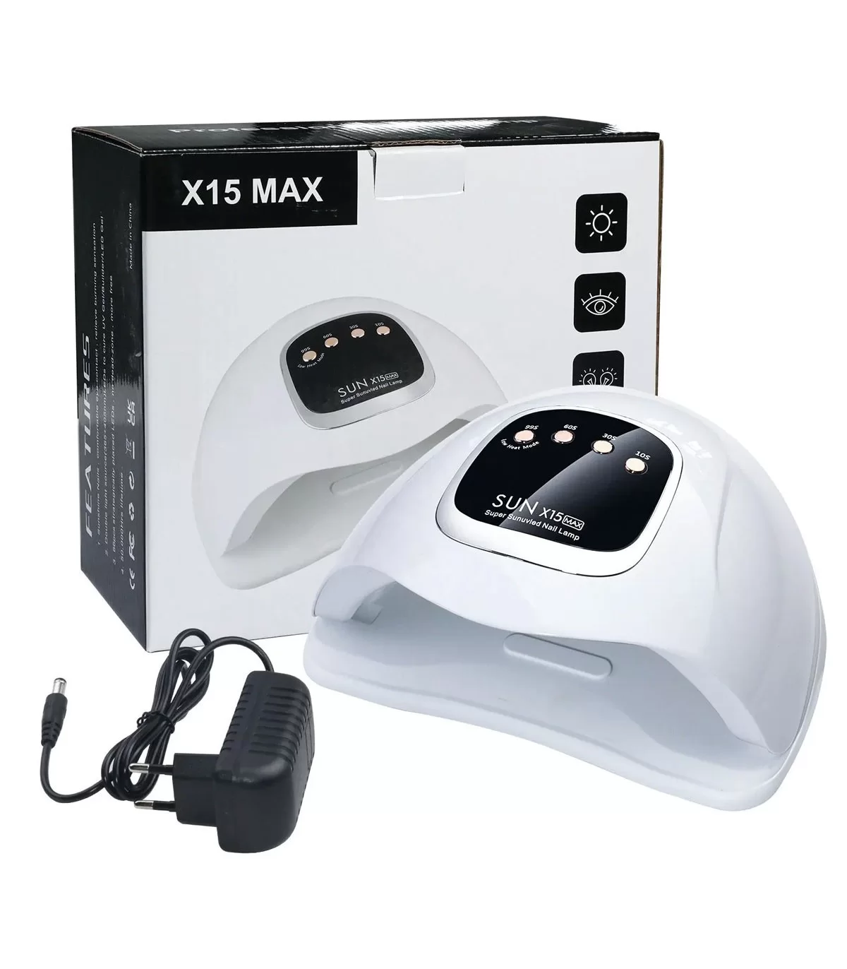 دستگاه یو وی UV/LED ناخن 280 وات سان SUN X15 MAX