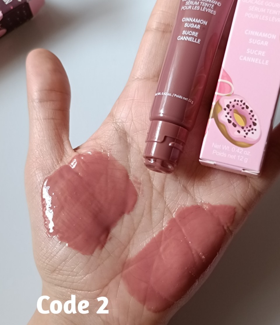 لیپ گلاس دونات candy طرح laneige برند hues queen - cinnamon sugar - Image 9