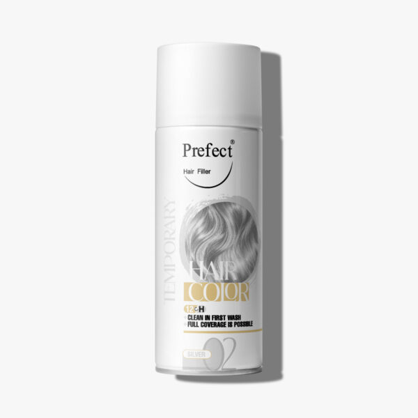 اسپری رنگ مو موقت نقره‌ای (سیلور) پرفکت Colored hair perfect