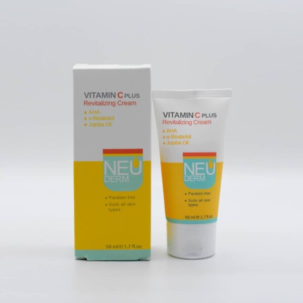 کرم روشن کننده نئودرم مدل ویتامین سی Vitamin C Plus حجم ۵۰ میلی لیتر