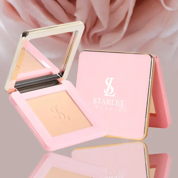پنکک ویتامینه دو کاره استارلت شماره 301/ Starlet Two Way Cake Compact Powder