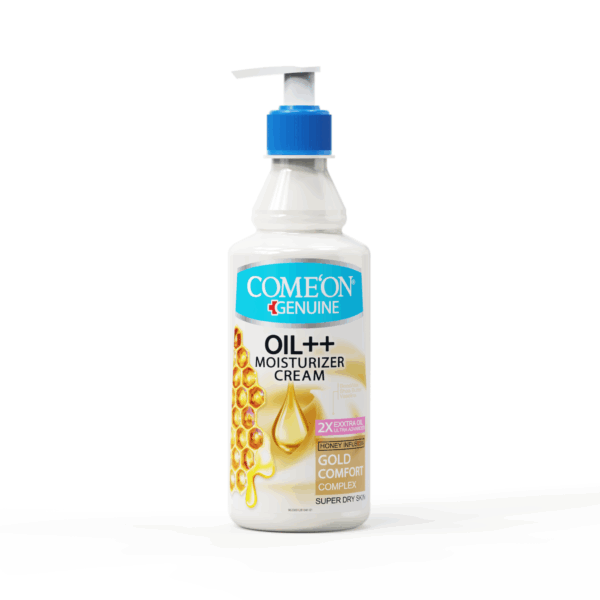 كرم مرطوب كننده كامان حاوى موم عسل مناسب پوست هاى خيلى خشك مدل پمپی 400 ميل