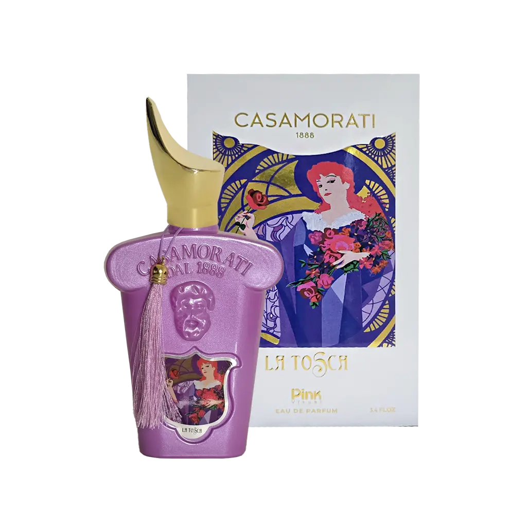 ادوپرفیوم زنانه پینک Pink مدل کازاموراتی لاتوسکا Casamorati La Tosca حجم 100 میلی لیتر طرح مارک