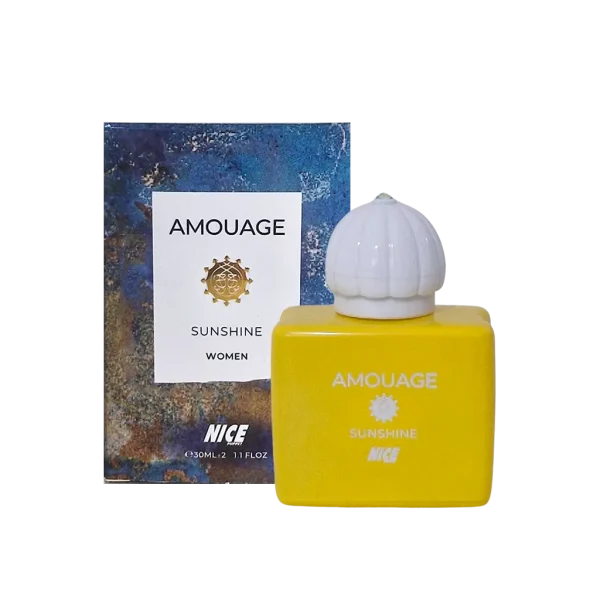 عطر ادکلن مینیاتوری زنانه نایس پاپت Nice مدل آمواج سان شاین Amouage Sunshine حجم 30 میلی لیتر