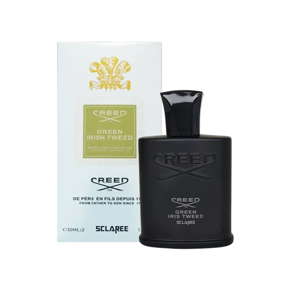 عطر ادکلن مردانه اسکلاره Sclaree مدل کرید گرین ایریش توید Creed Green Irish Tweed حجم 30 میلی لیتر