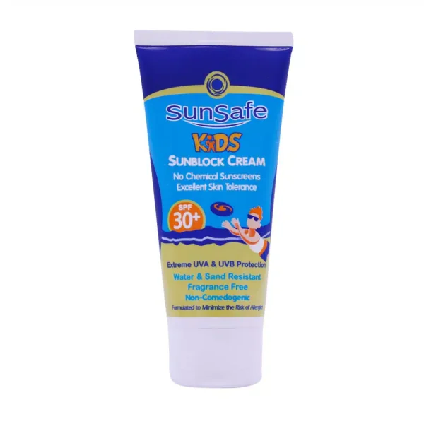 Sunsafe Sunblock Cream SPF30 For Kids 50 gr 600x600