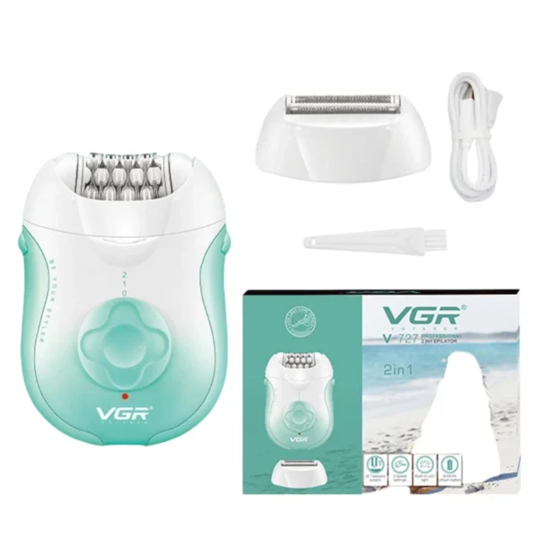 اپیلاتور اصلاح موی بدن بانوان وی جی ار VGR مدل V 727