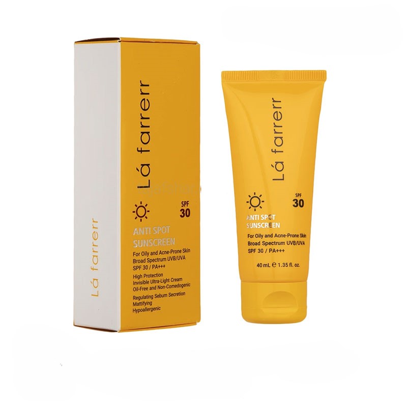 Lafarrerr sunscreen oily 30