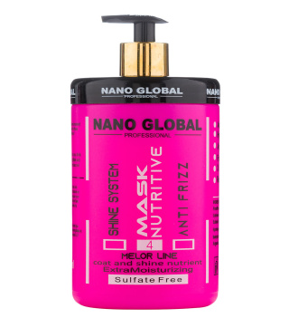 Nano global pink keratin hair mask 1000 ml khanoumi 2 202351413278341