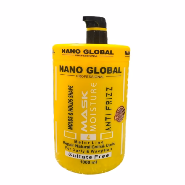 ماسک مو آبرسان نانو گلوبال اکتیویتور با آبکشی حجم 1000 میلی لیتر Nano Global