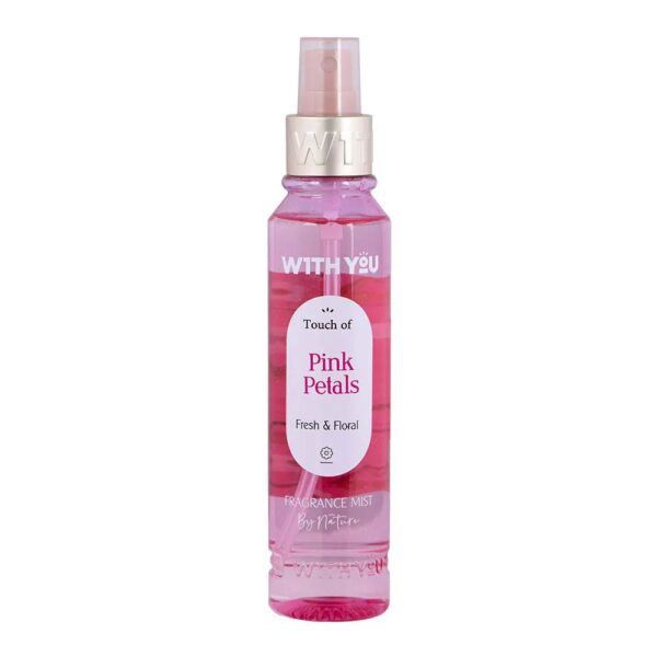 بادی اسپلش ویت یو مدل پینک پتال Pink Petals   حجم ۲۰۰ میلی‌لیتر