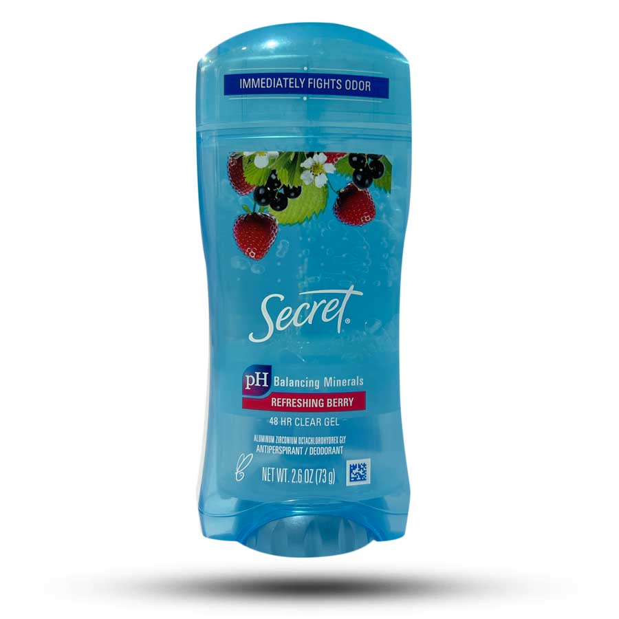 مام ضد تعریق ژله ای سکرت مدل Refreshing Berry حجم 73 گرم